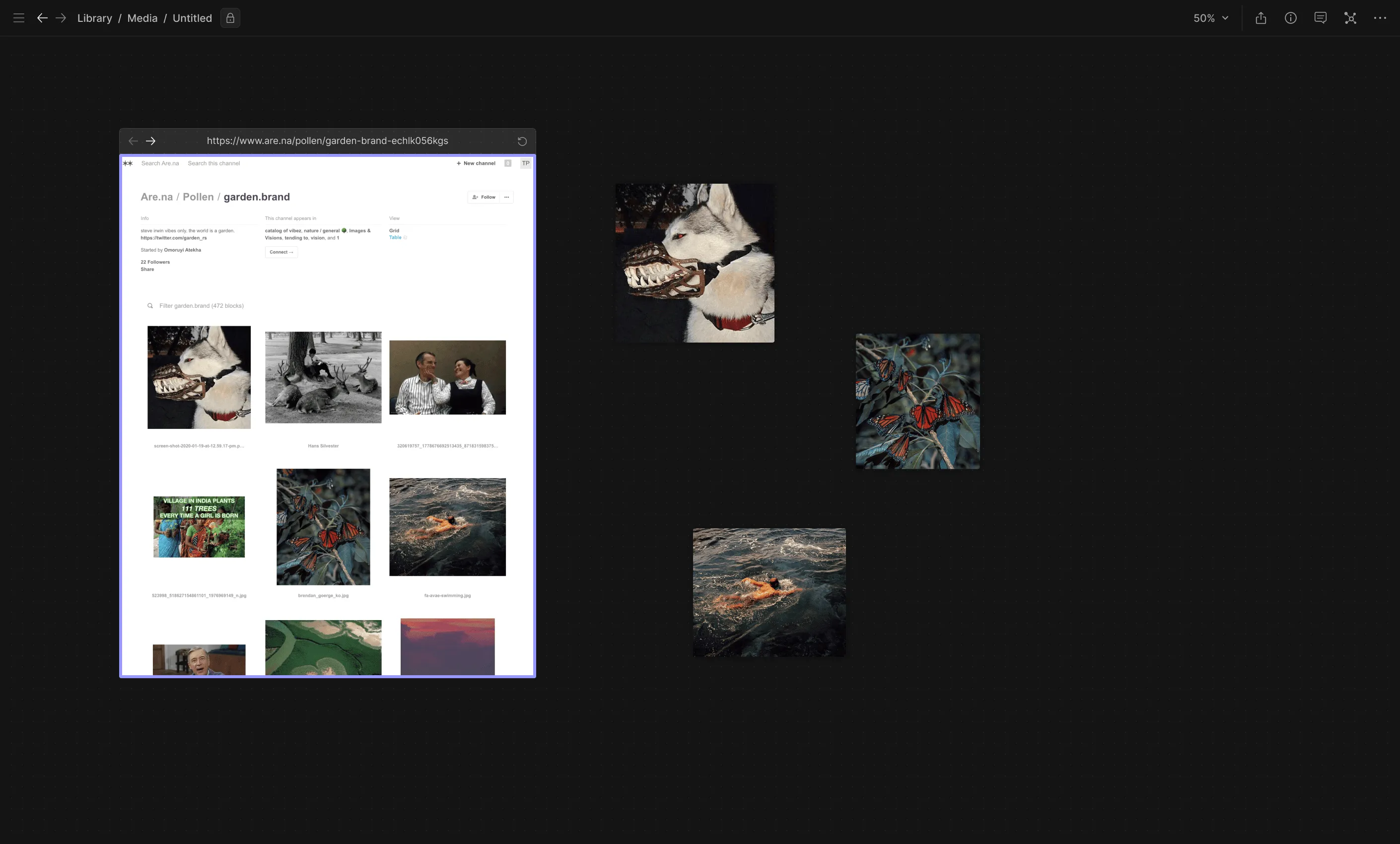 Hyperflow Canvas screen