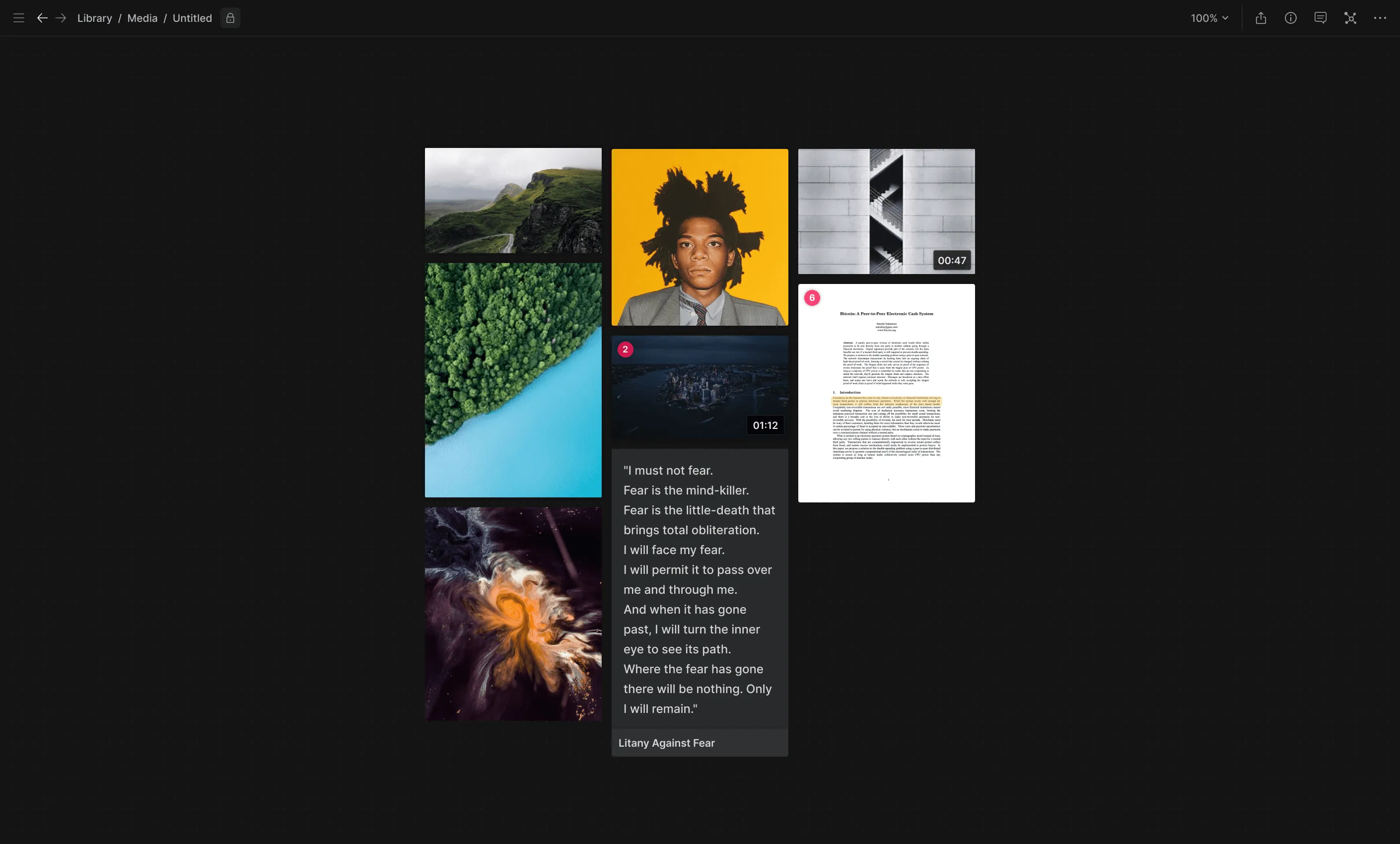 Hyperflow Canvas screen