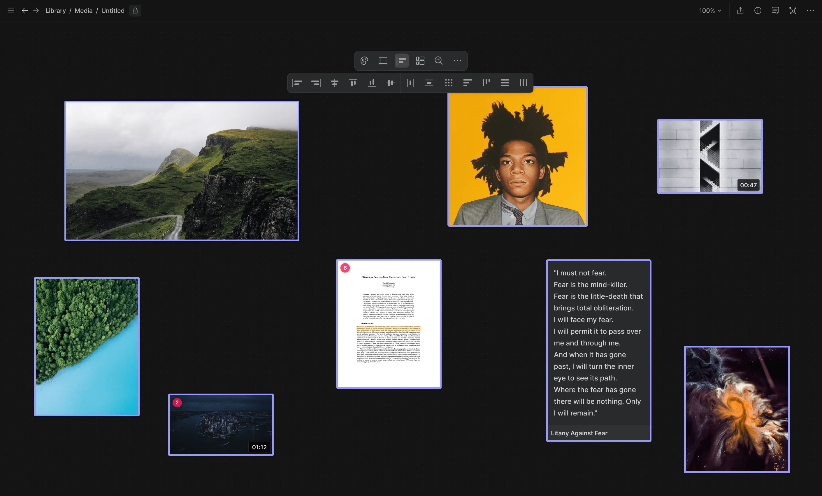 Hyperflow Canvas screen