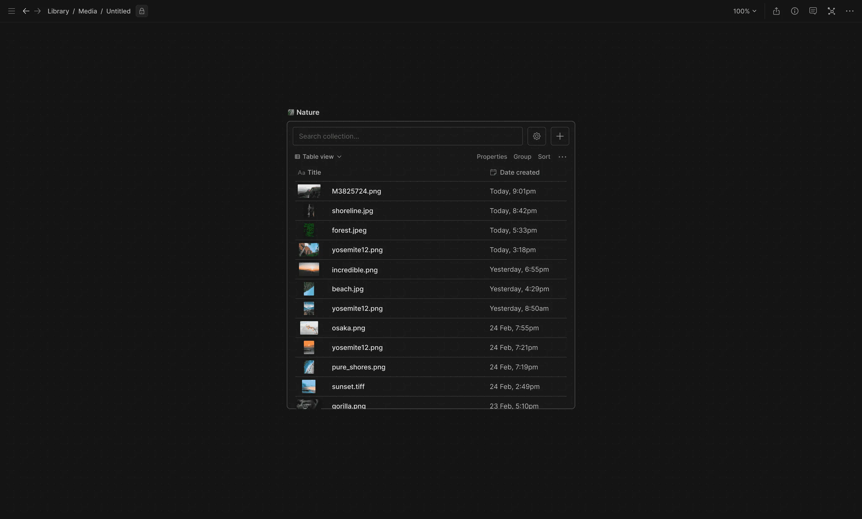 Hyperflow Canvas screen
