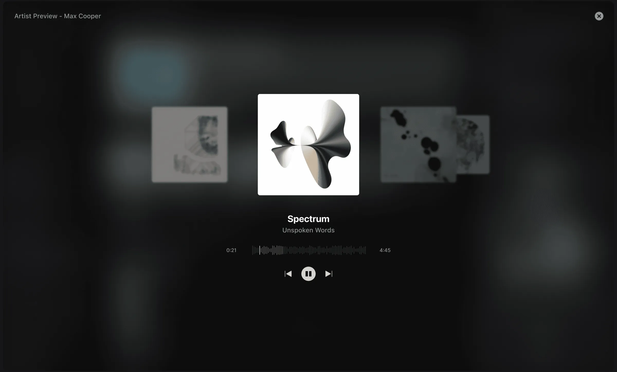 Overtone Desktop screen