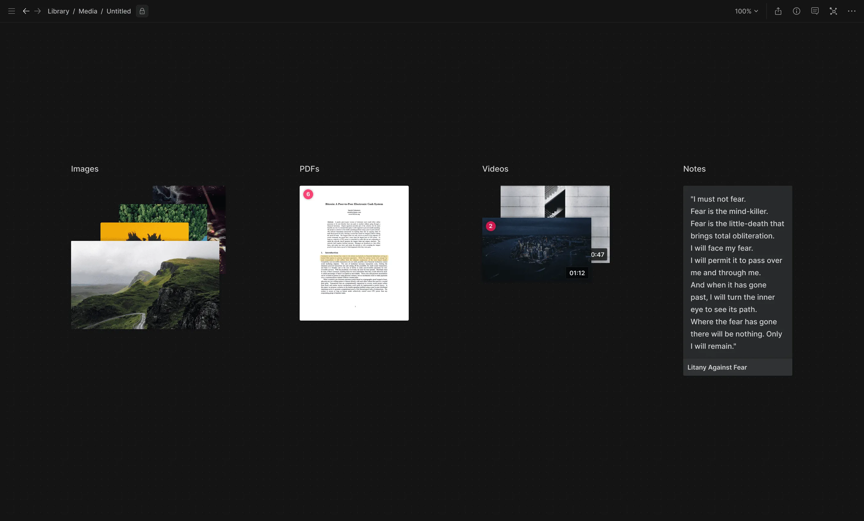 Hyperflow Canvas screen