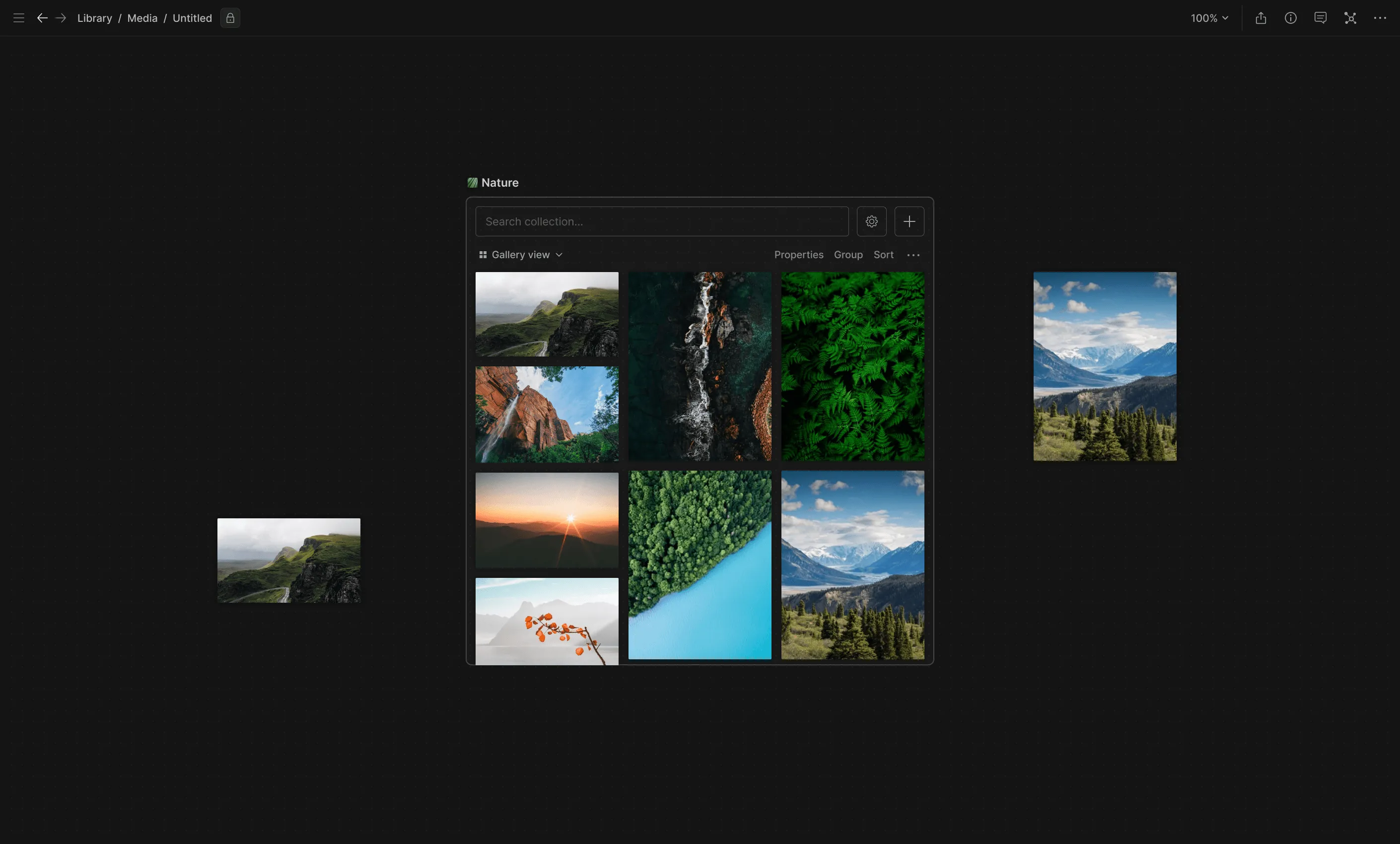 Hyperflow Canvas screen